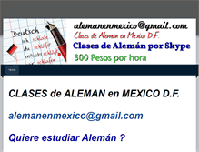 Tablet Screenshot of clases-de-aleman-en-mexico.weebly.com