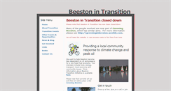 Desktop Screenshot of beestontransition.weebly.com