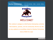 Tablet Screenshot of pantherenterprises.weebly.com