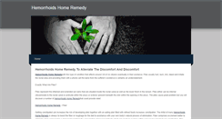 Desktop Screenshot of ehemorrhoidshomeremedy.weebly.com
