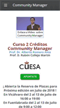 Mobile Screenshot of communitymanagercurso.weebly.com