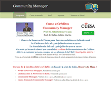 Tablet Screenshot of communitymanagercurso.weebly.com