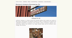 Desktop Screenshot of hoffmansantiques.weebly.com