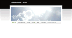 Desktop Screenshot of benoitsreligionclasses.weebly.com