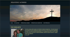 Desktop Screenshot of heavenlyaussies.weebly.com