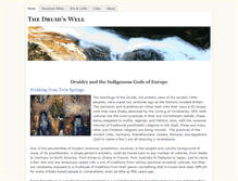 Tablet Screenshot of druidswell.weebly.com