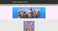 Desktop Screenshot of amadeusschool.weebly.com