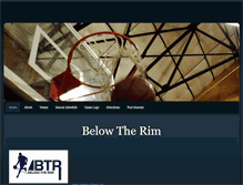 Tablet Screenshot of belowtherim.weebly.com