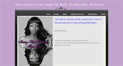 Desktop Screenshot of bossyhairdesigns.weebly.com