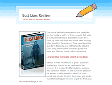 Tablet Screenshot of bust-liars.weebly.com