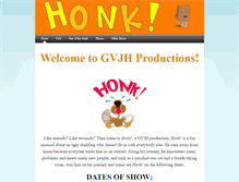 Tablet Screenshot of gvjhproductions.weebly.com