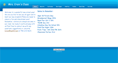 Desktop Screenshot of mrscrainsclass.weebly.com