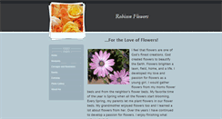 Desktop Screenshot of erobisonflowers.weebly.com