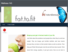 Tablet Screenshot of fat2fit143.weebly.com