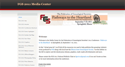 Desktop Screenshot of fgs2011media.weebly.com
