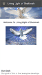 Mobile Screenshot of livinglightofshekinah.weebly.com