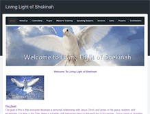 Tablet Screenshot of livinglightofshekinah.weebly.com