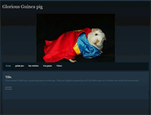 Tablet Screenshot of gloriousguineapig.weebly.com