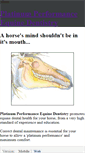 Mobile Screenshot of platinumperformanceeqdt.weebly.com