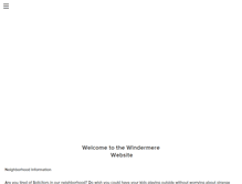 Tablet Screenshot of mywindermere.weebly.com