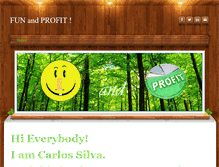 Tablet Screenshot of fun-and-profit.weebly.com