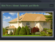 Tablet Screenshot of hotnewsaboutanimalandbirds.weebly.com