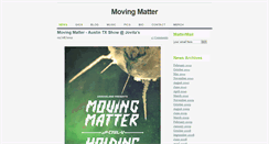 Desktop Screenshot of movingmatter.weebly.com