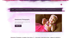 Desktop Screenshot of genevievephotography.weebly.com