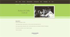 Desktop Screenshot of kelseywedding.weebly.com