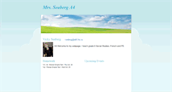 Desktop Screenshot of mrsseaberg.weebly.com