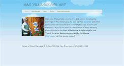 Desktop Screenshot of maxvillanuevaart.weebly.com