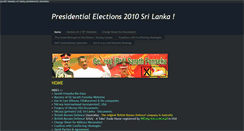 Desktop Screenshot of prezelections2010.weebly.com