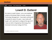 Tablet Screenshot of lowelloutland.weebly.com