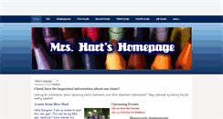 Desktop Screenshot of mrshartshomepage.weebly.com