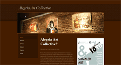 Desktop Screenshot of alegriaartcollective.weebly.com