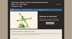 Desktop Screenshot of mrsshawpreschool.weebly.com