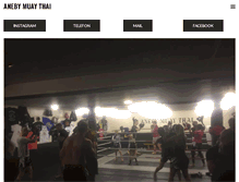 Tablet Screenshot of anebymuaythai.weebly.com