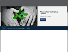 Tablet Screenshot of alliancetek.weebly.com