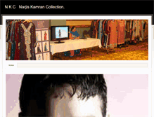 Tablet Screenshot of narjiskamrancollection.weebly.com