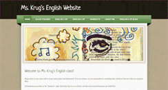 Desktop Screenshot of mskrug.weebly.com