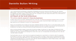 Desktop Screenshot of daniellebullenwriting.weebly.com