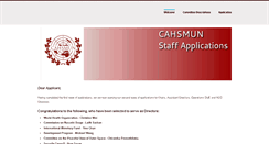 Desktop Screenshot of cahsmunapp.weebly.com