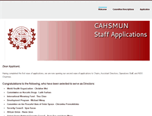 Tablet Screenshot of cahsmunapp.weebly.com