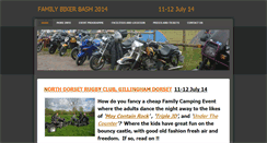 Desktop Screenshot of familybikerbash.weebly.com