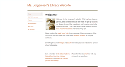 Desktop Screenshot of ms-jorgensen.weebly.com