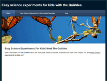Tablet Screenshot of easyscienceexperimentsforkids.weebly.com