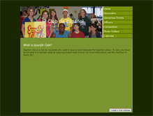 Tablet Screenshot of lrhsspanishclub.weebly.com