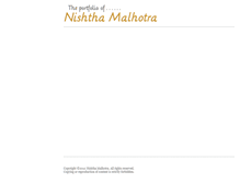 Tablet Screenshot of nishthamalhotraportfolio.weebly.com