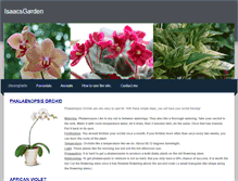 Tablet Screenshot of isaacsgardens.weebly.com