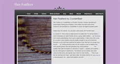 Desktop Screenshot of feathermyhair.weebly.com